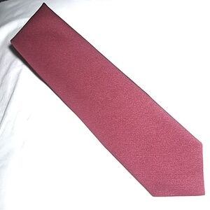brick red tie